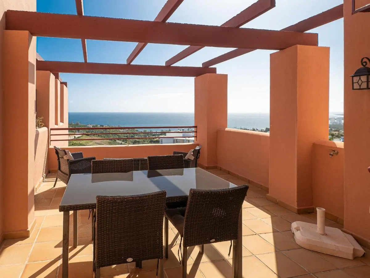 2086-Amazing Penthouse 2 Terraces Sea View Apartment Manilva